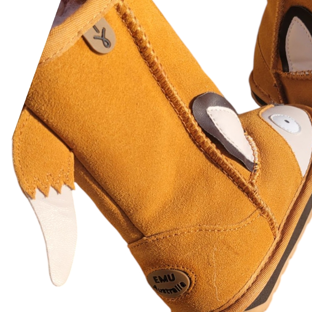 EMU Australia Kids' Tan Boots - Picture 2 of 5